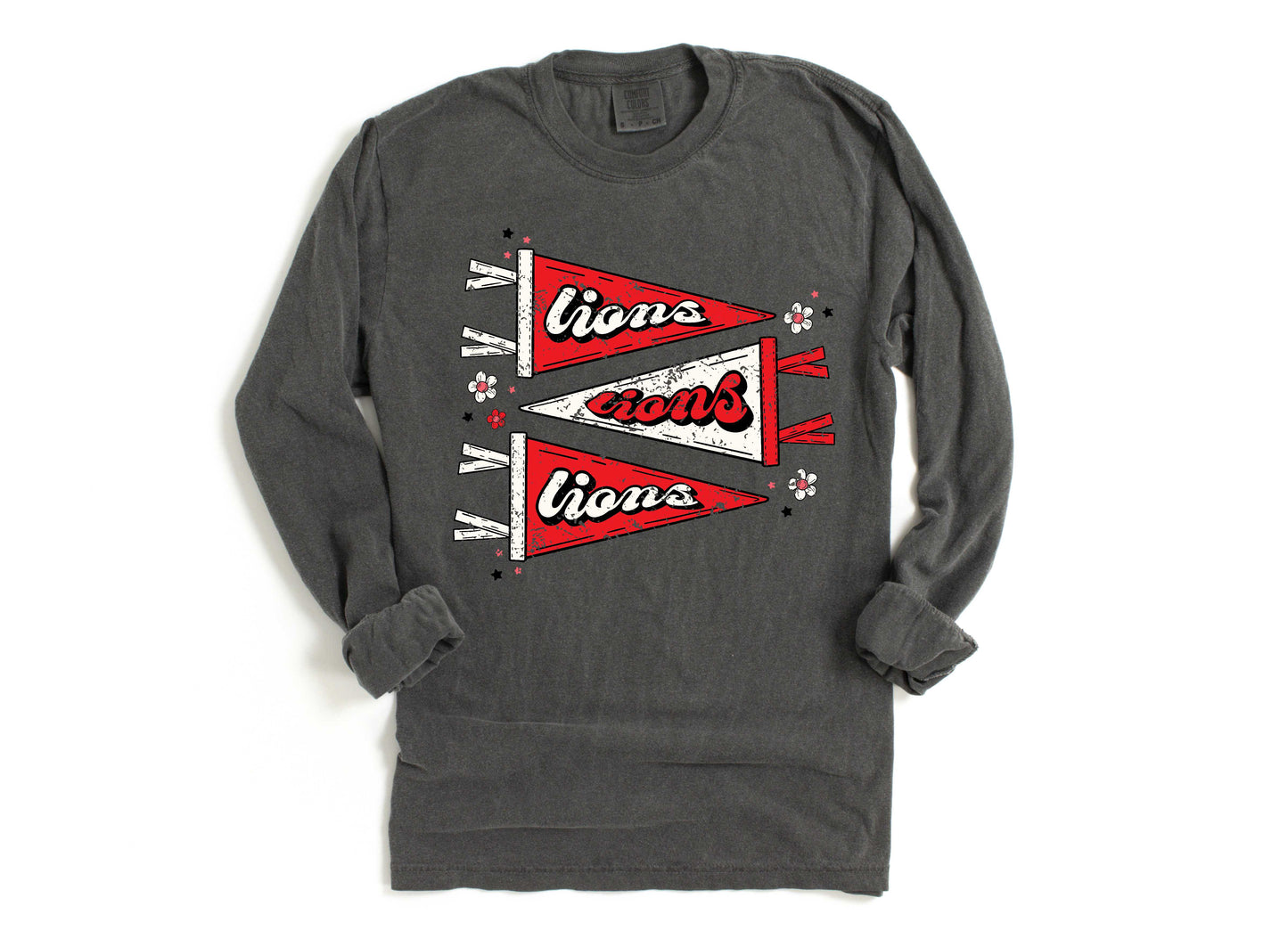 Greenville Lions Vintage Pennants Tee