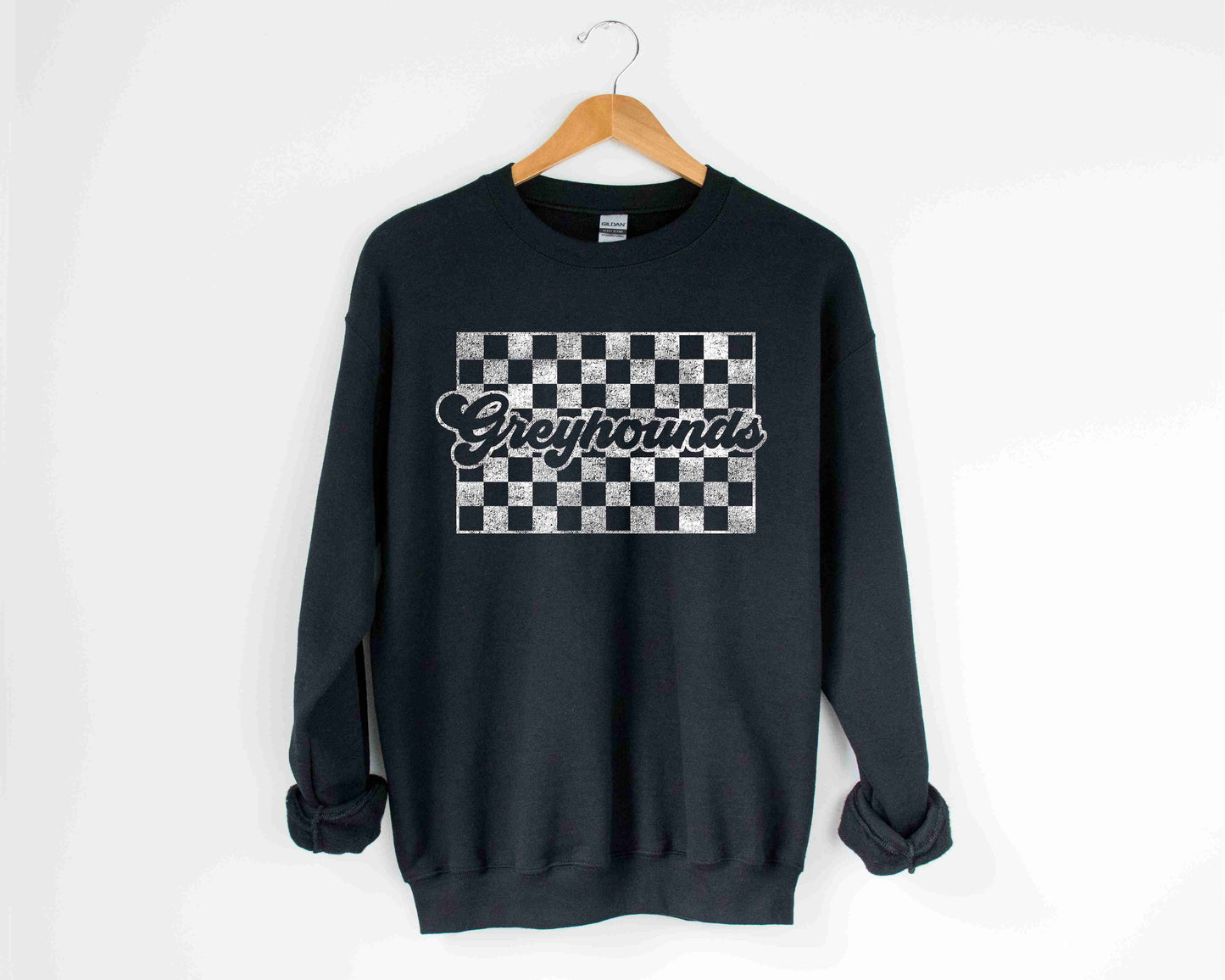Greyhounds Checkered Sweatshirt