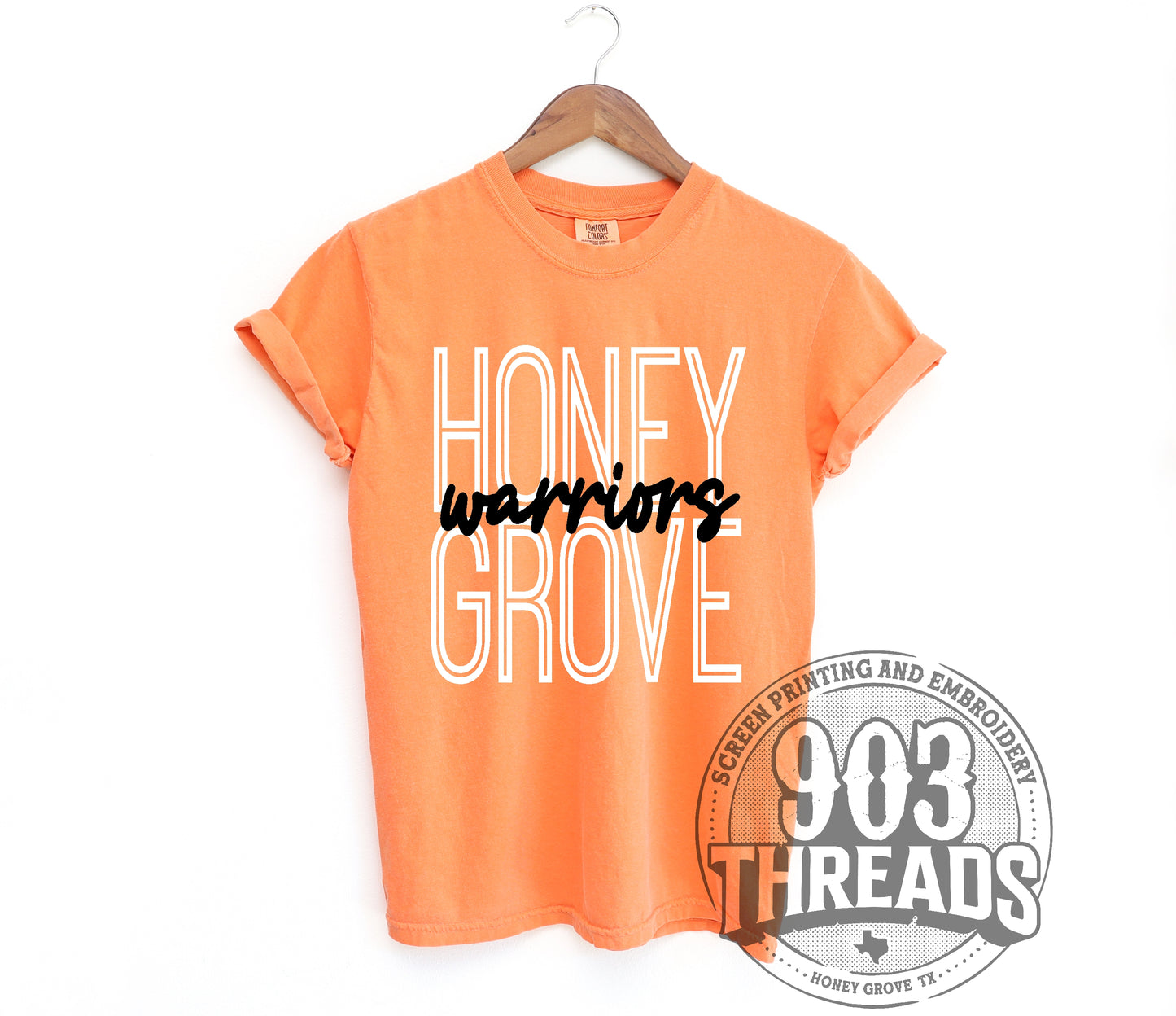 Honey Grove Warriors Throwback - Comfort Colors