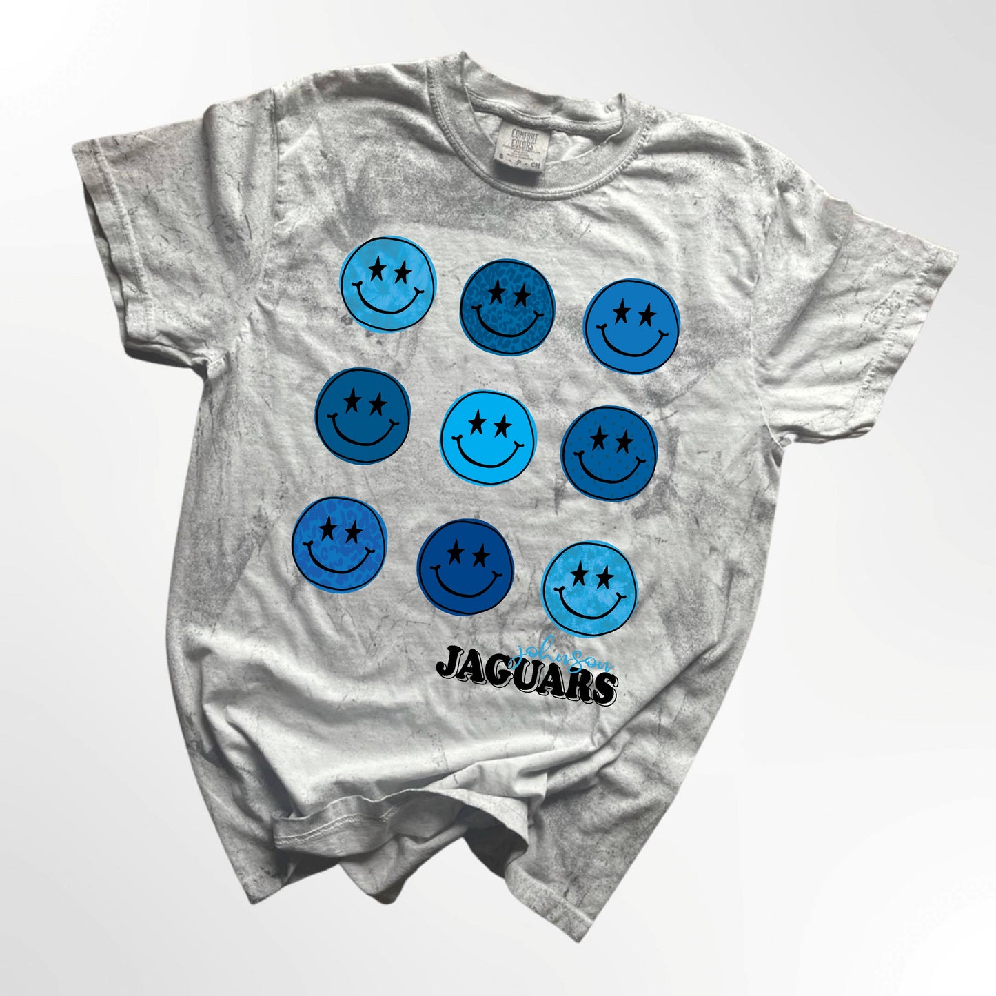 Johnson Jaguars Retro Smiley Spirit Tee