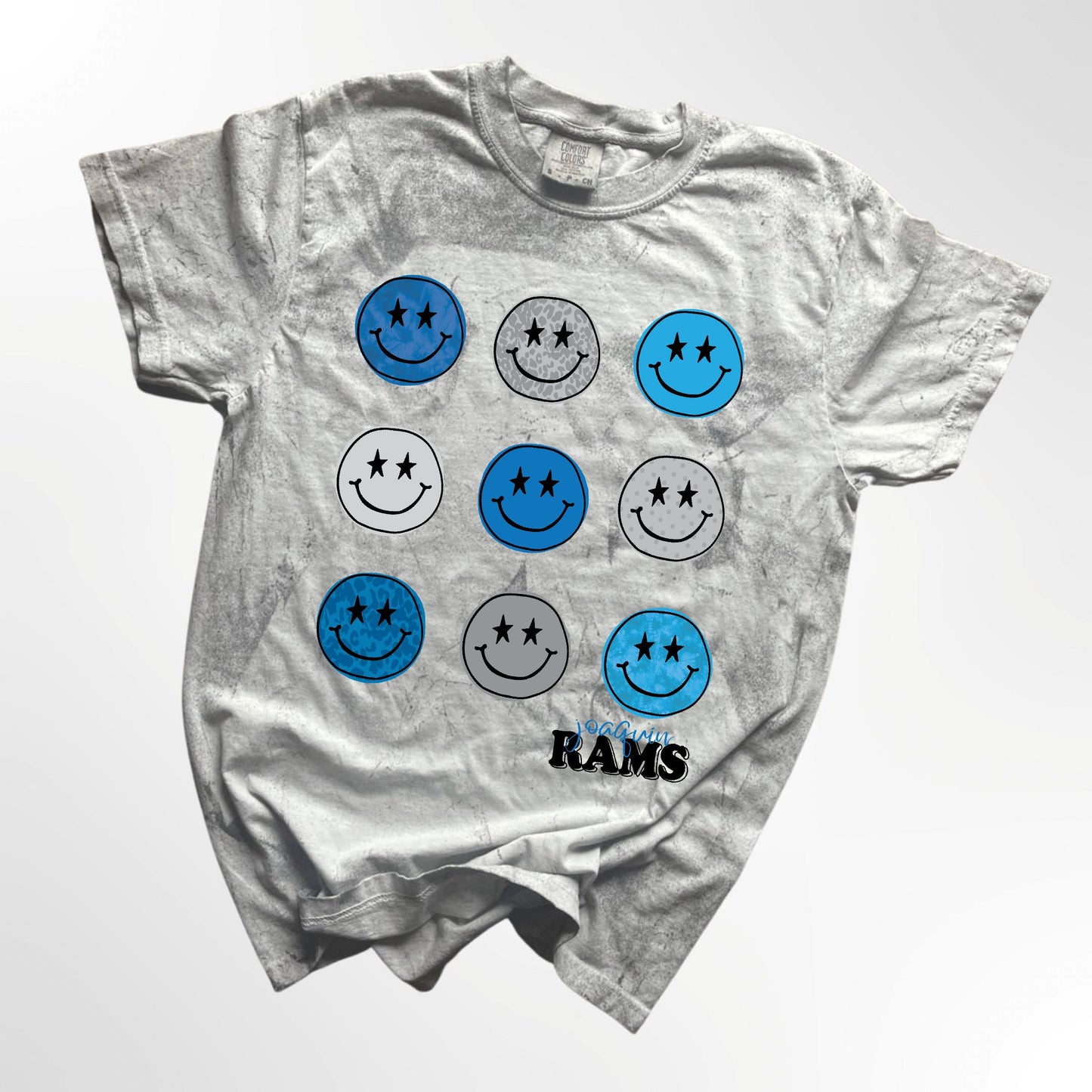 Joaquin Rams Retro Smiley Spirit Tee