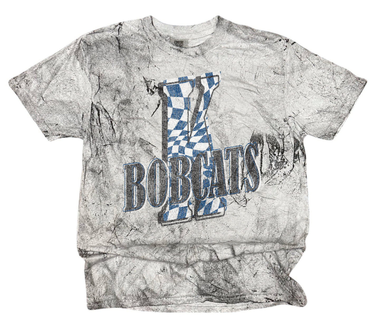 Krum Bobcats Vintage Washed Spirit Tee