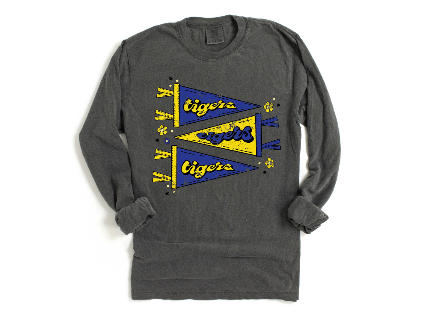 Leonard Tigers Vintage Pennants Tee