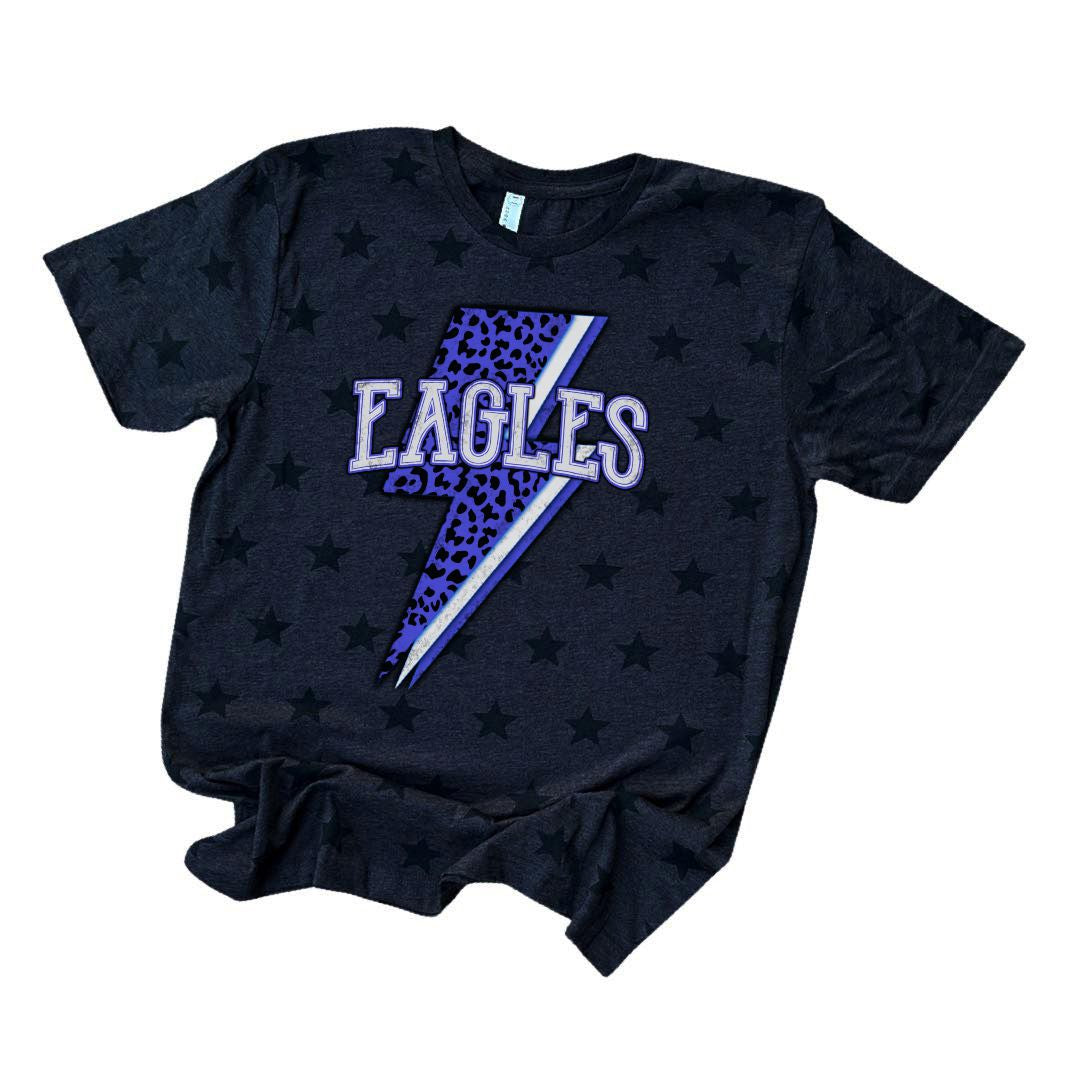 Eagles Lightning Bolt Mascot Tee