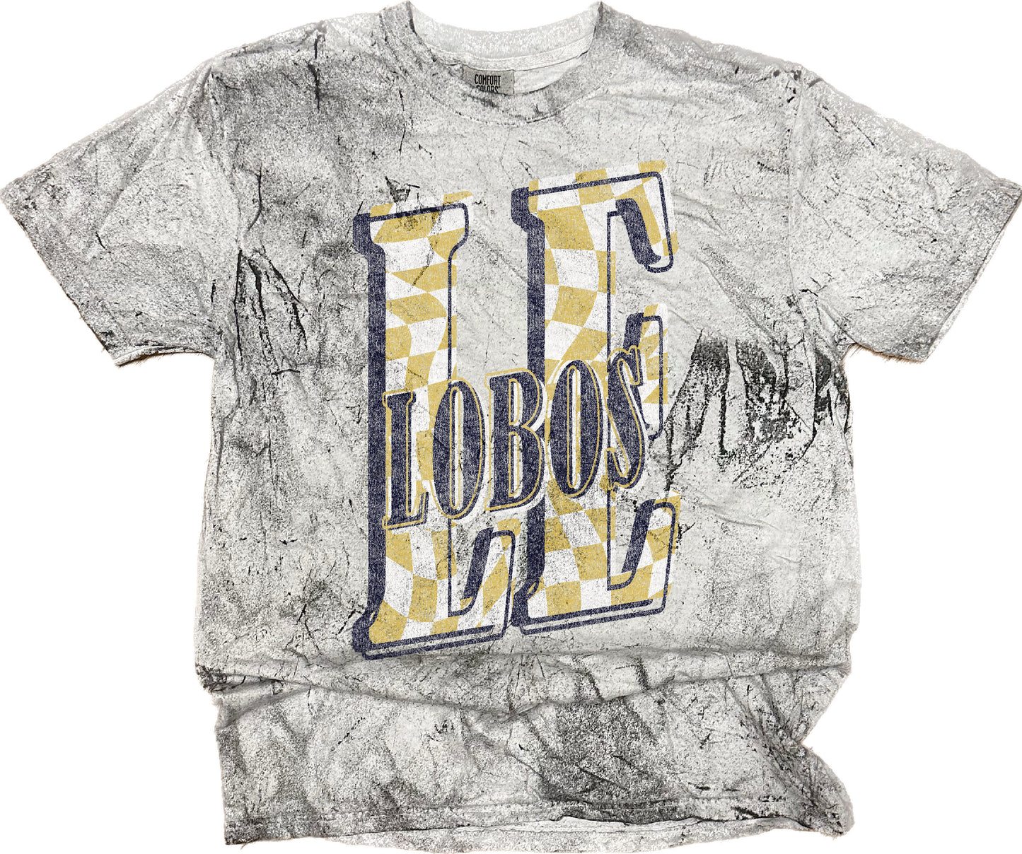 Little Elm Lobos Vintage Washed Spirit Tee