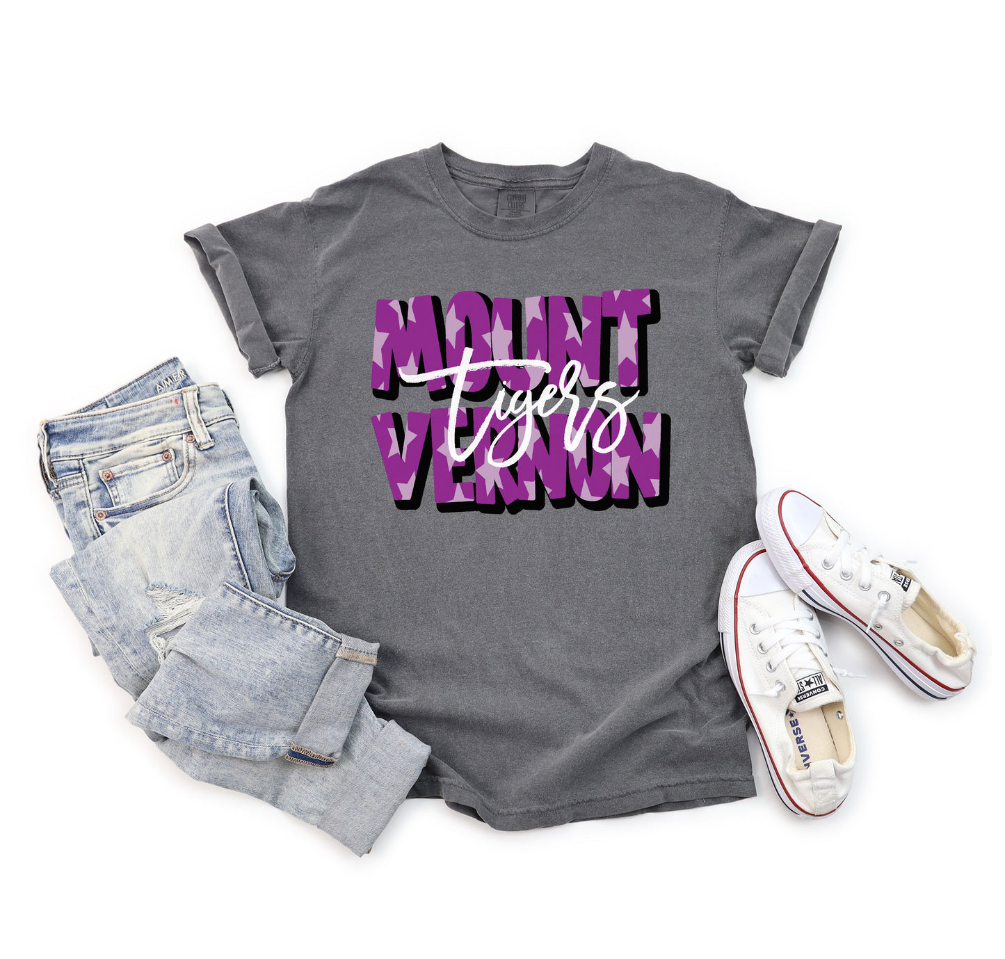 Mount Vernon Tigers Star Tee
