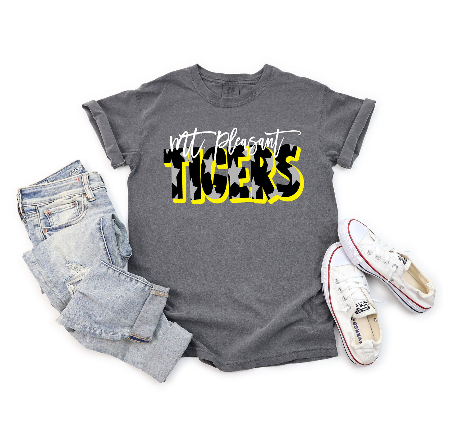 Mt. Pleasant Tigers Star Tee