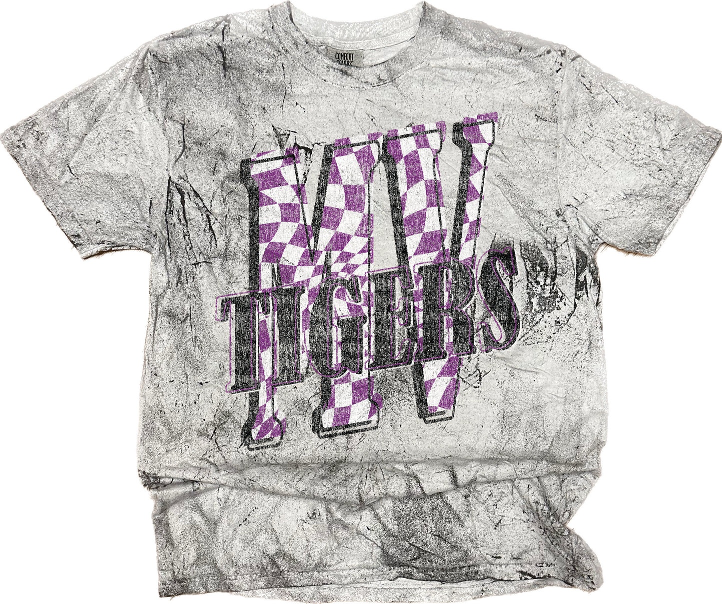 Mt. Vernon Tigers Vintage Washed Spirit Tee