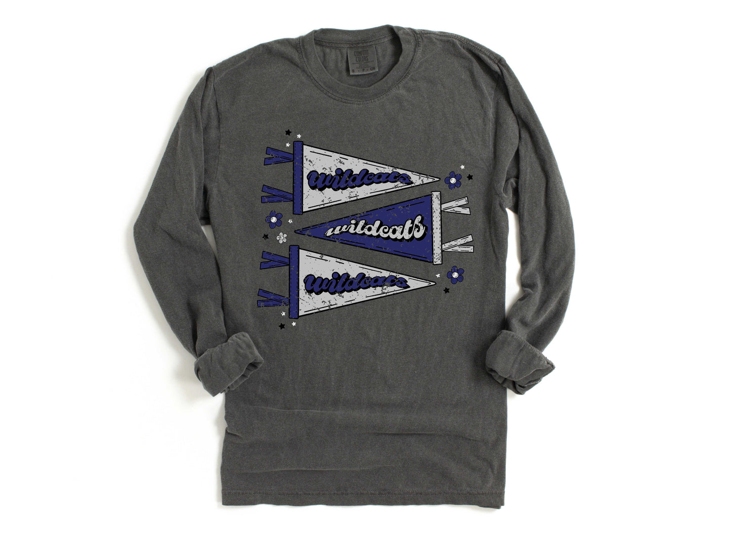 Paris Wildcats Vintage Pennants Tee