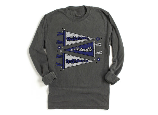 Paris Wildcats Vintage Pennants Tee