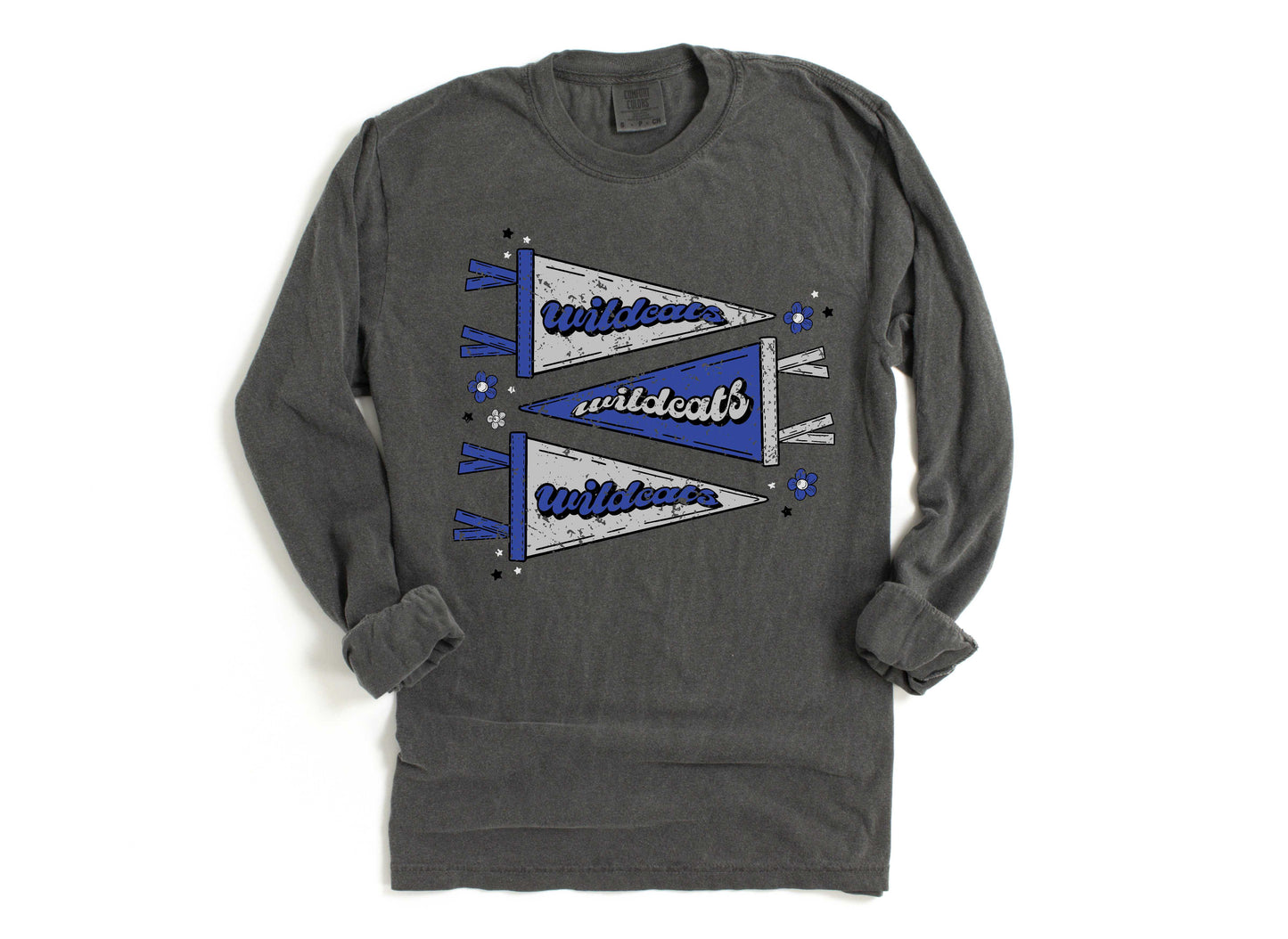 Rains Wildcats Vintage Pennants Tee