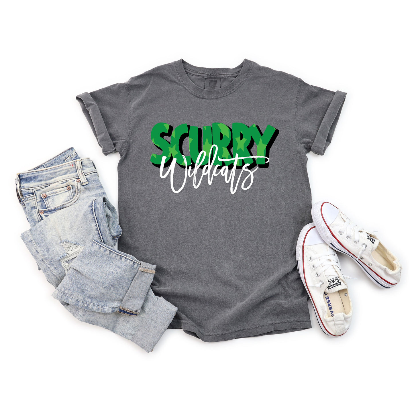 Scurry Wildcats Star Tee