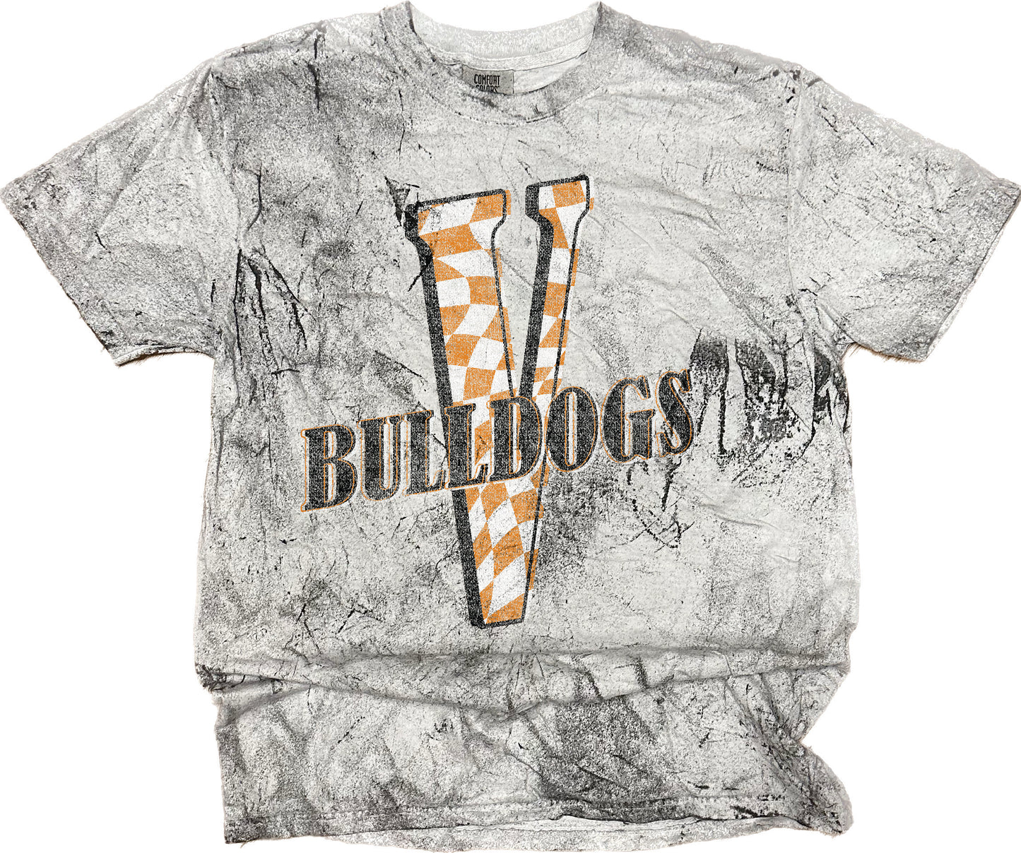 Valliant Bulldogs Vintage Washed Spirit Tee