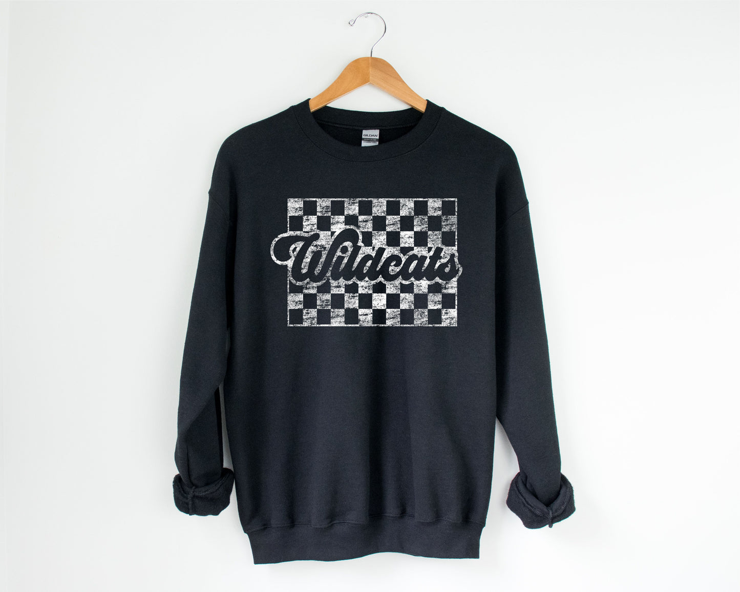Wildcats Checkered Sweatshirt
