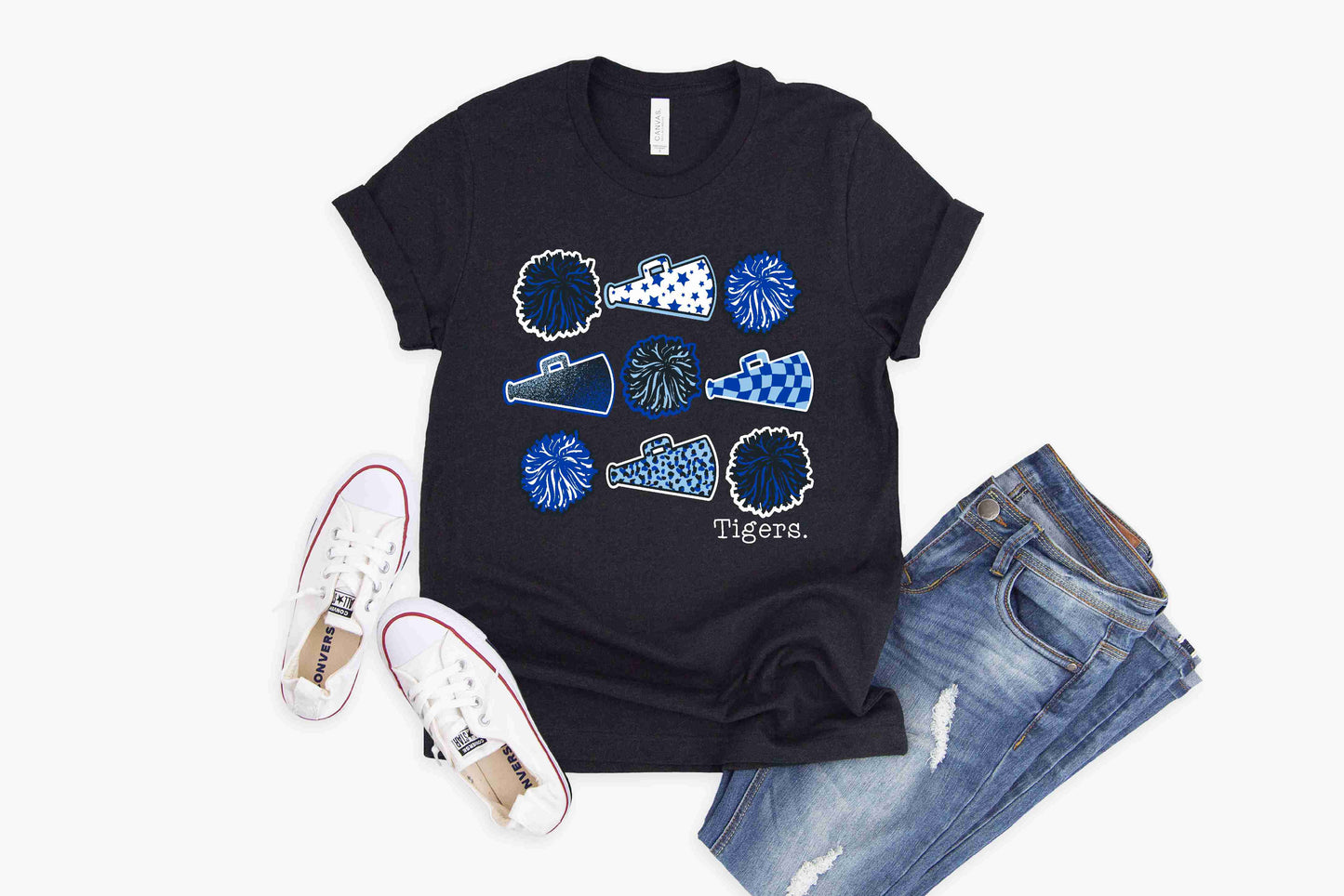 Wills Point Tigers Cheer - Crewneck & V-Necks