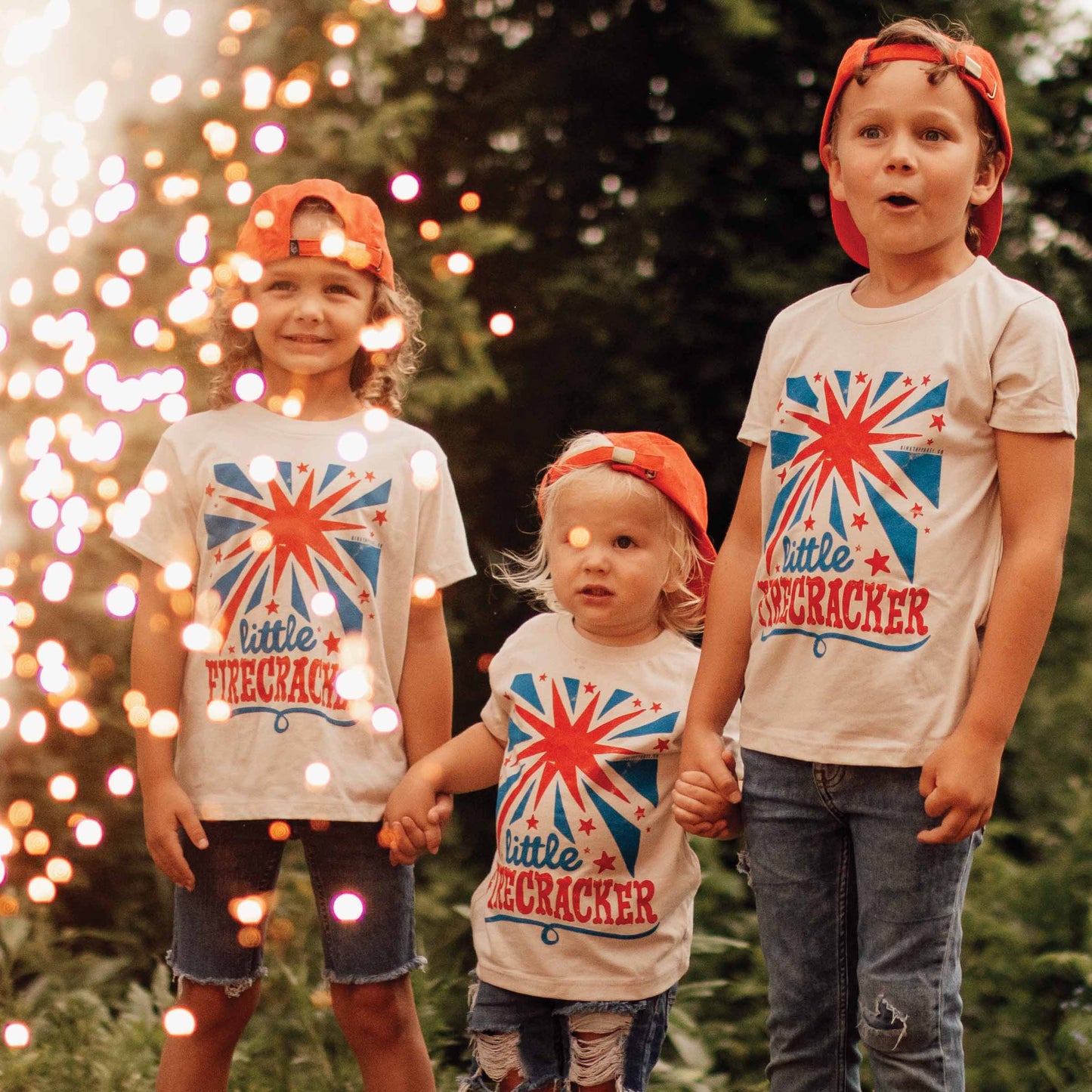 Little Firecracker Kids Tee