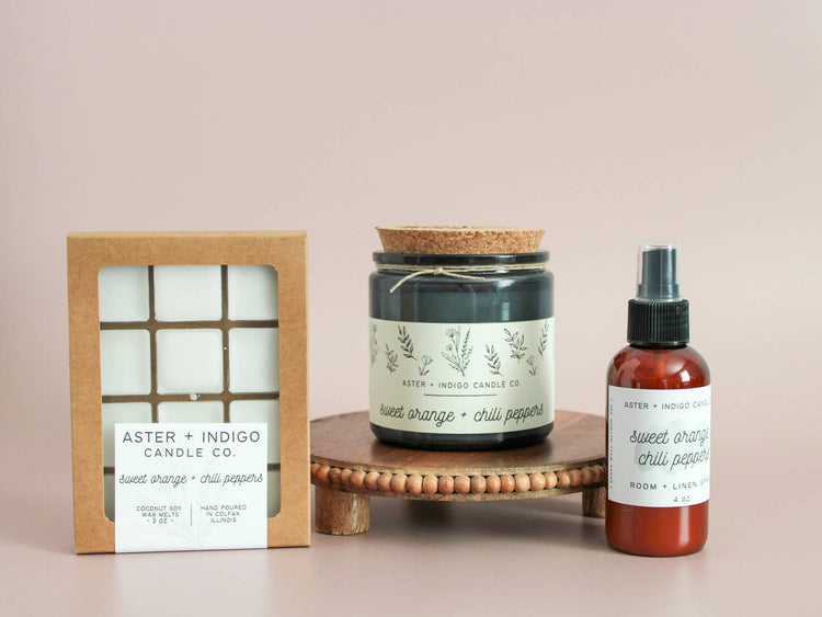 Sweet Orange + Chili Peppers | Room + Linen Spray | 4oz