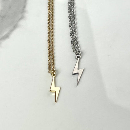 Power Lightning Bolt Necklace