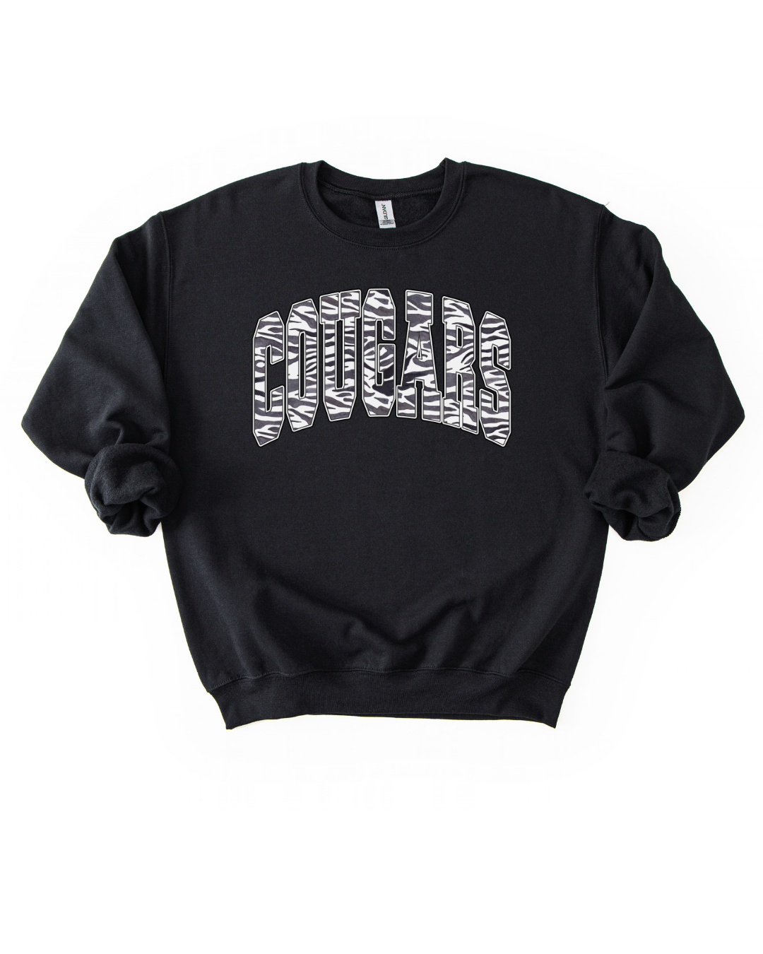 Cougars Zebra Varsity Sweatshirt