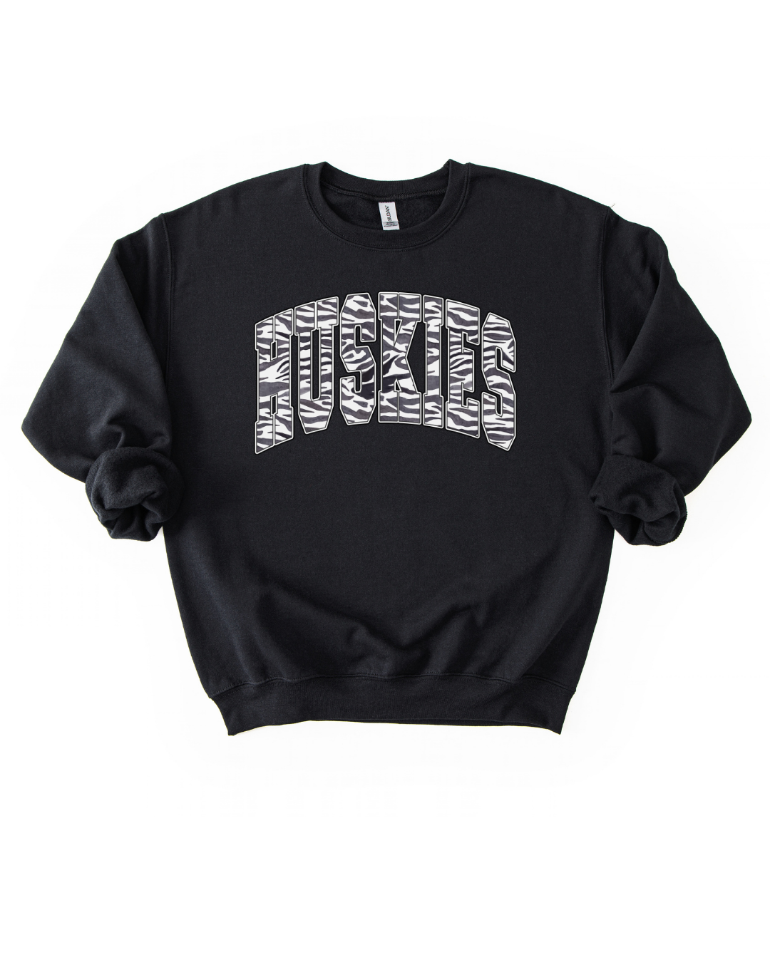 Huskies Zebra Varsity Sweatshirt