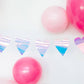 VAL902 - Valentine Iridescent Heart Banner