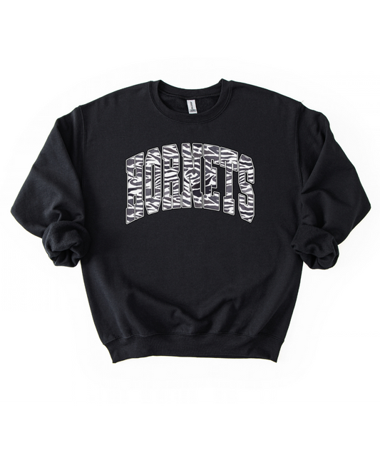 Hornets Zebra Varsity Sweatshirt