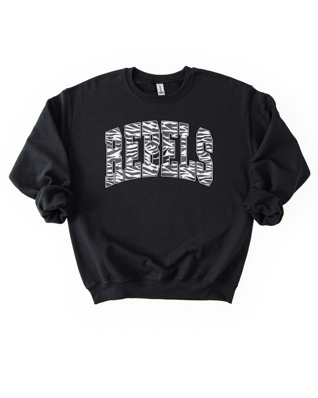 Rebels Zebra Varsity Sweatshirt