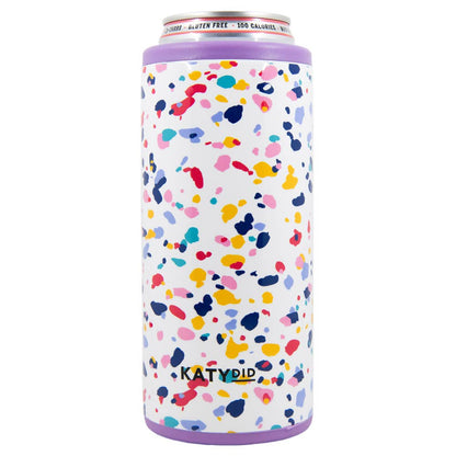 Confetti Print Beer Can Holder