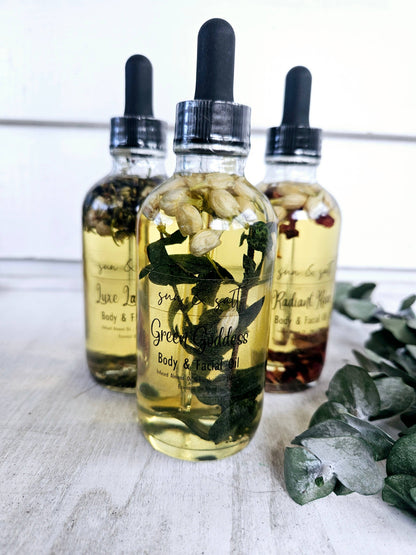 Body & Facial Oil Assortment - Almond Infused Oils