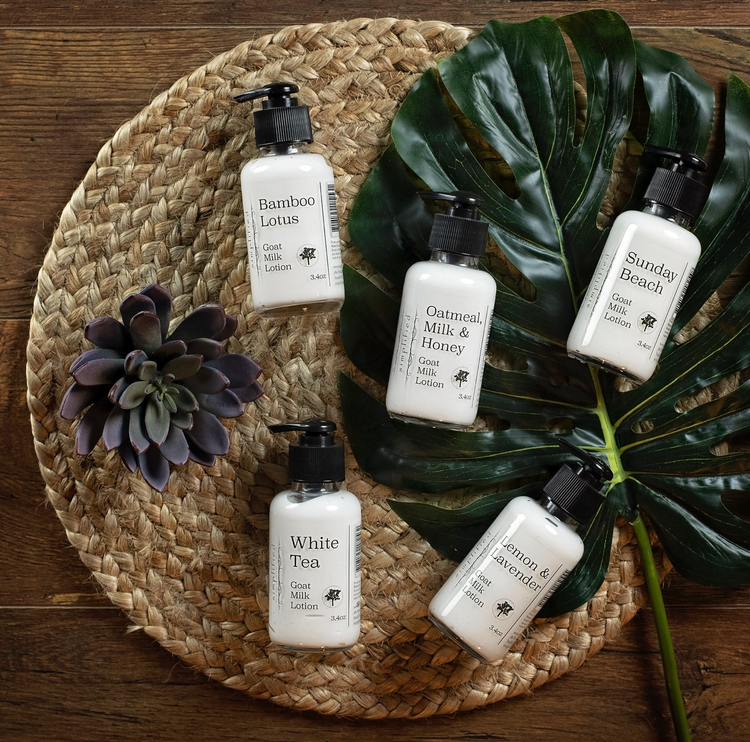 3.4oz Goat Milk Lotion: Grace