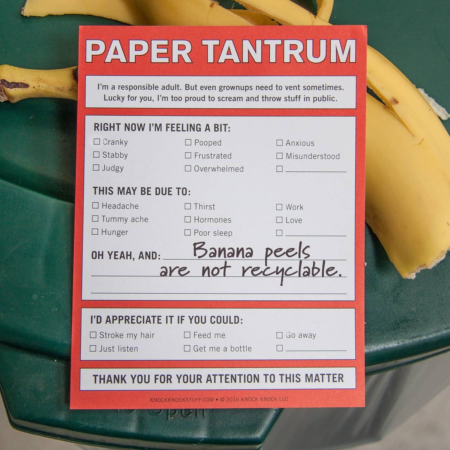 Paper Tantrum Nifty Note Pad