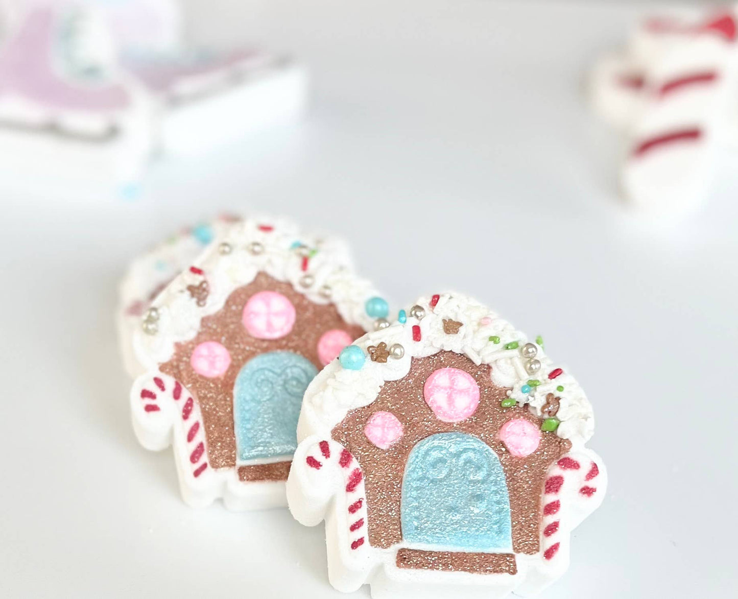 Gingerbread House Bath Bomb