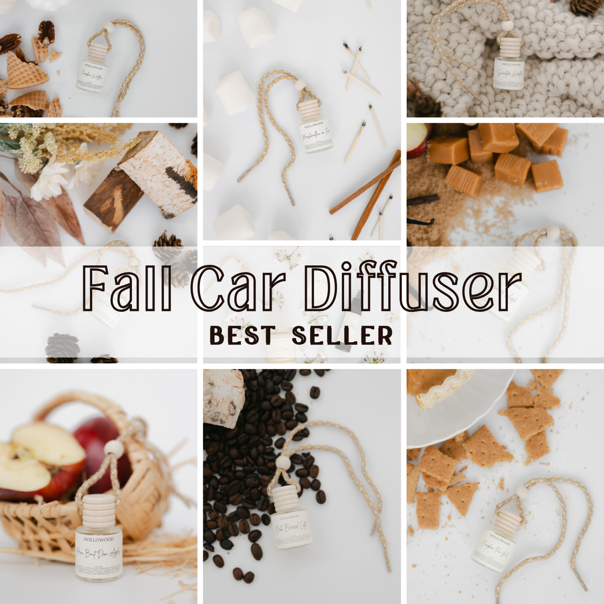FALL CAR DIFFUSERS: Sweater Weather