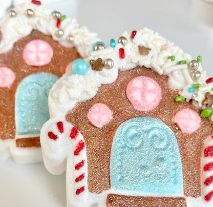 Gingerbread House Bath Bomb