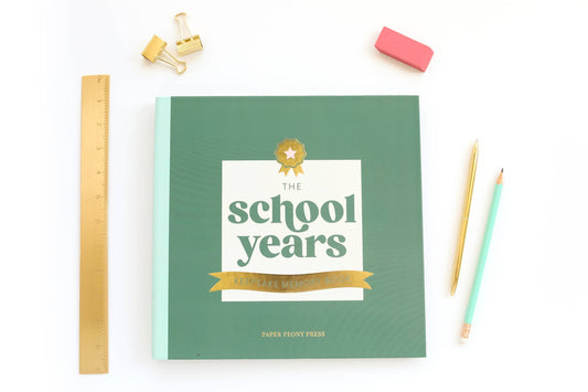 The School Years Memory Book: A Timeless School Memory Book