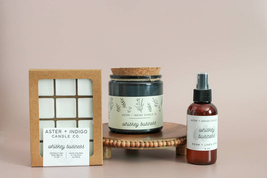 Whiskey Business | Room + Linen Spray | 4oz