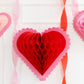 VAL1004 - Heart You Honeycomb Hanging Hearts