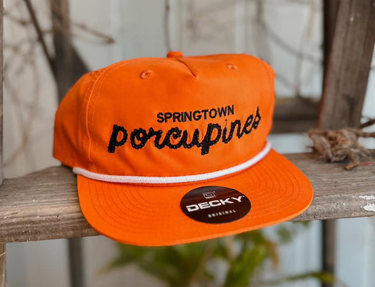 Springtown Porcupines Old School Cap