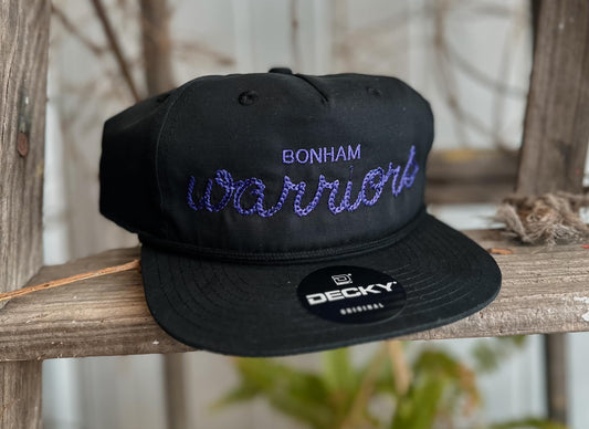 Bonham Warriors Old School Cap - Black