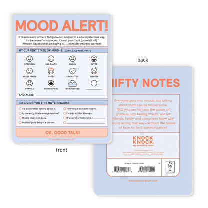 Today's Mood Nifty Note Pad (Pastel Version)