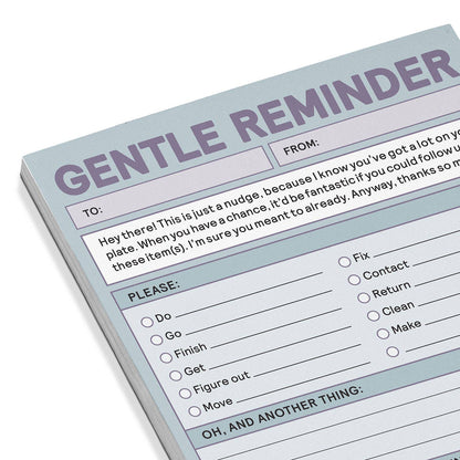 Gentle Reminder Nifty Note (Pastel Version)