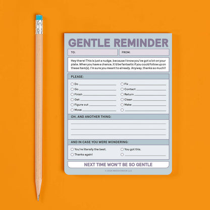 Gentle Reminder Nifty Note (Pastel Version)