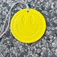 Smiley Face Air Flair: Brown / Warm Vanilla Leather