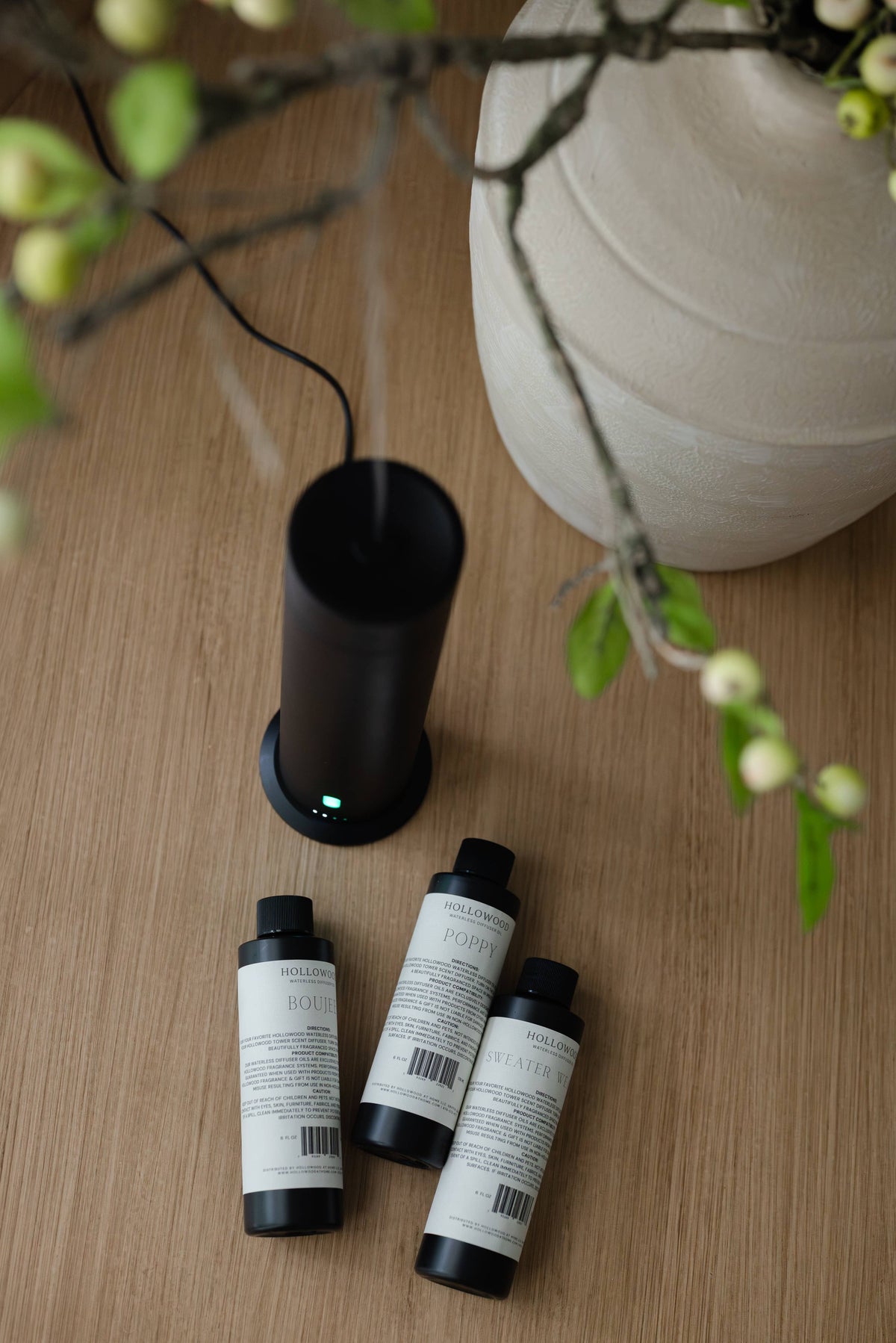 Waterless diffuser oil | 6oz refill: Teakwood & Mahogany