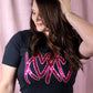 Valentine XOXO Embroidered Short Sleeve
