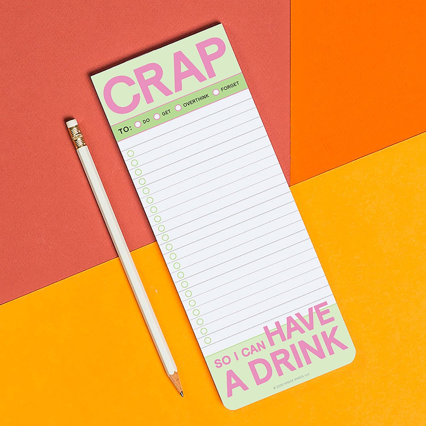 Crap Make-a-List Pad