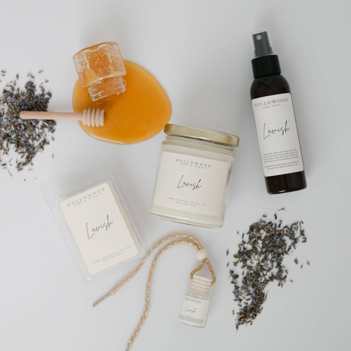 LAVISH CANDLE: 8 Oz | 226 G