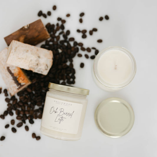OAK BARREL LATTE | CANDLES: 8 OUNCE