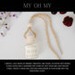 SPRING CAR DIFFUSER: WHITE TEA & SAGE