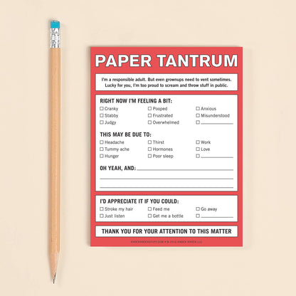 Paper Tantrum Nifty Note Pad